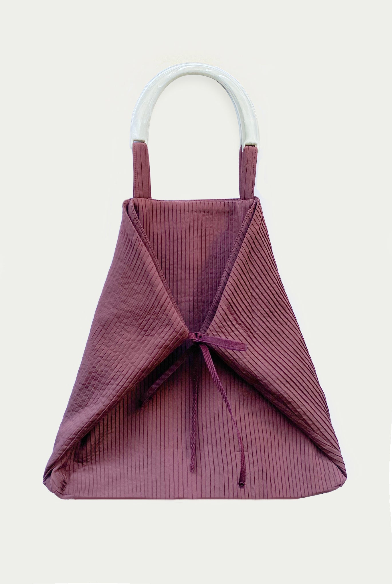 Handcrafted Bordeaux Bag
