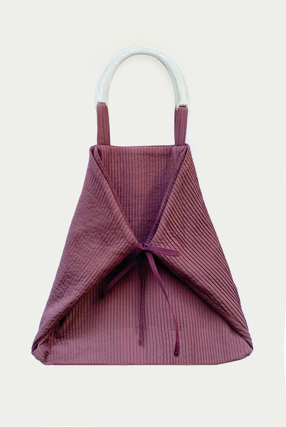 Handcrafted Bordeaux Bag