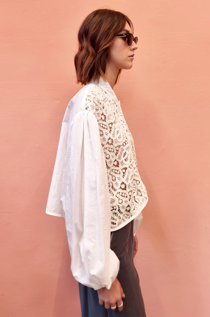 Camicia macramè