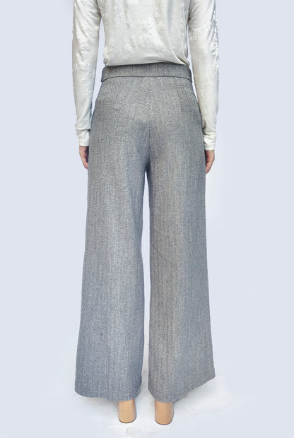 Flare Tweed Pants