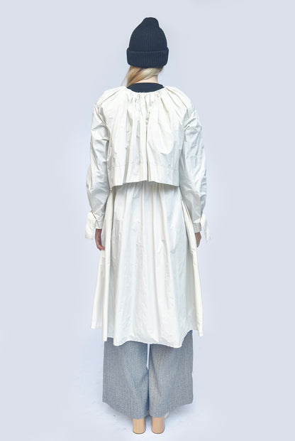 Waterproof Trench white