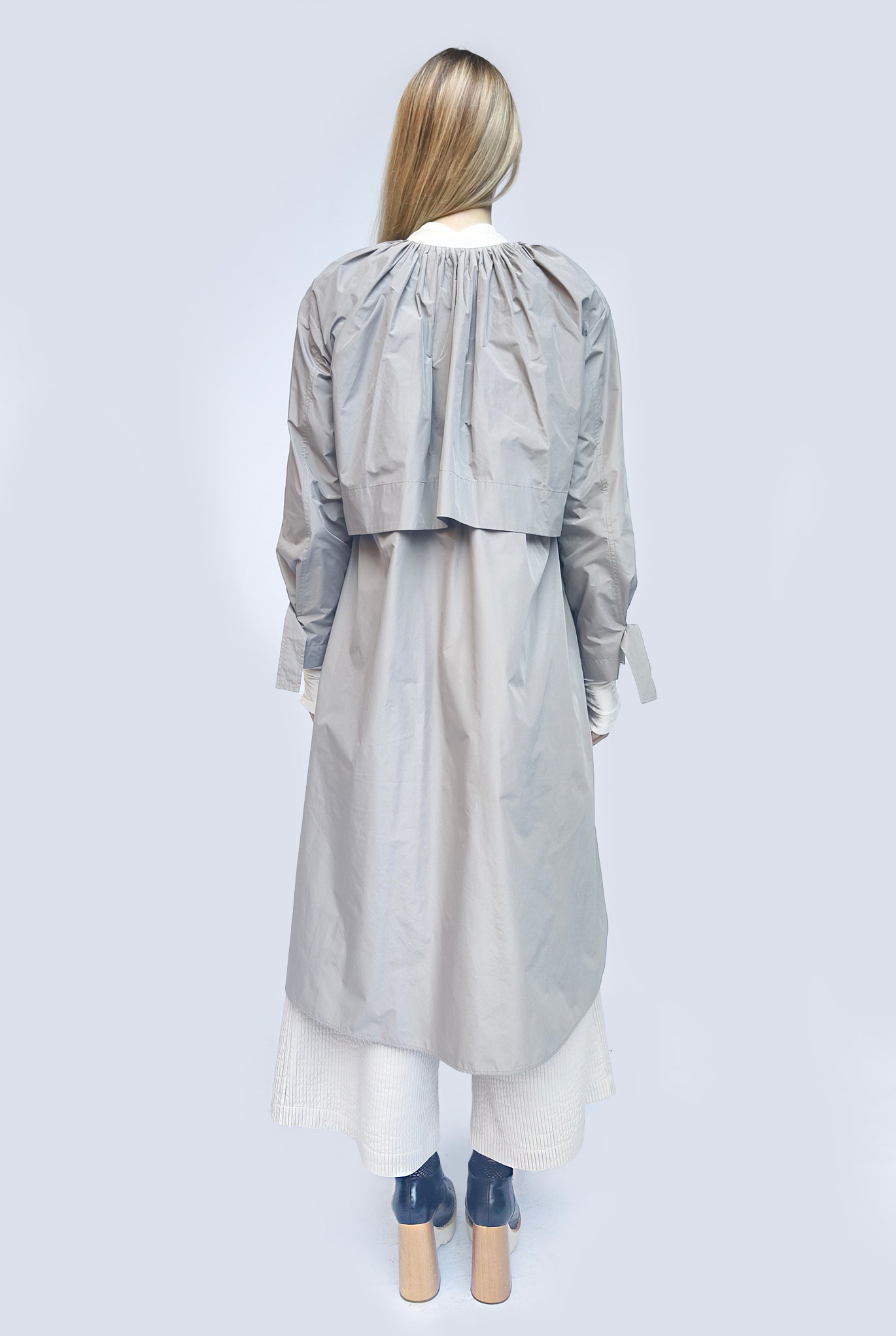 Waterproof Trench Grey