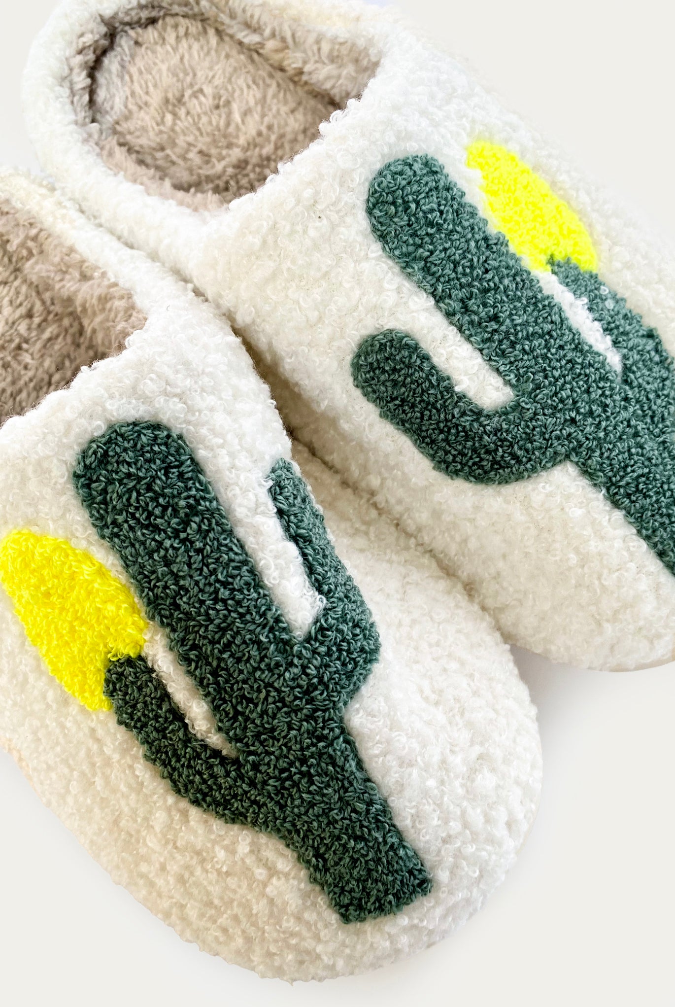 Slippers with Cactus
