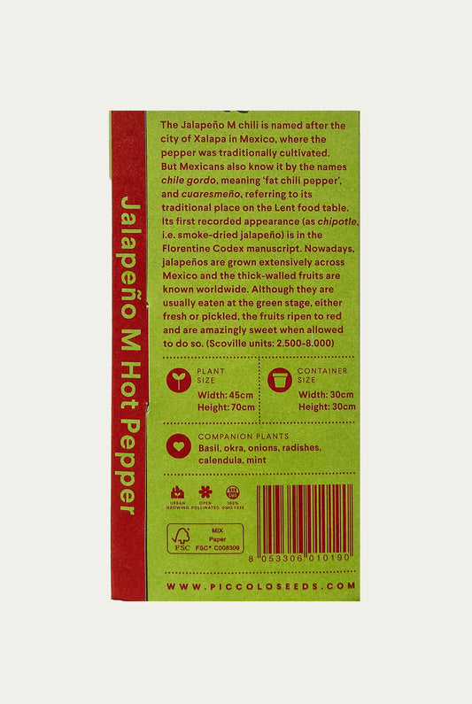Semi - Jalapeño M/Peperoncino piccante