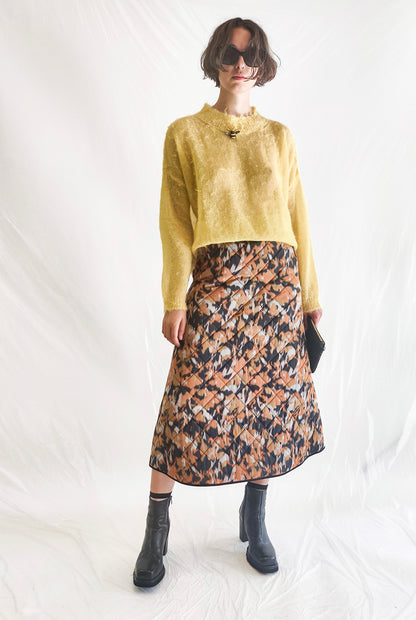 Quilted skirt