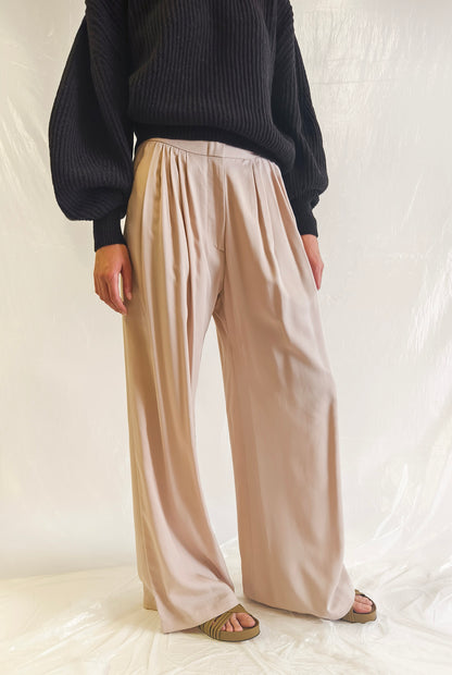 Almond Wide Leg