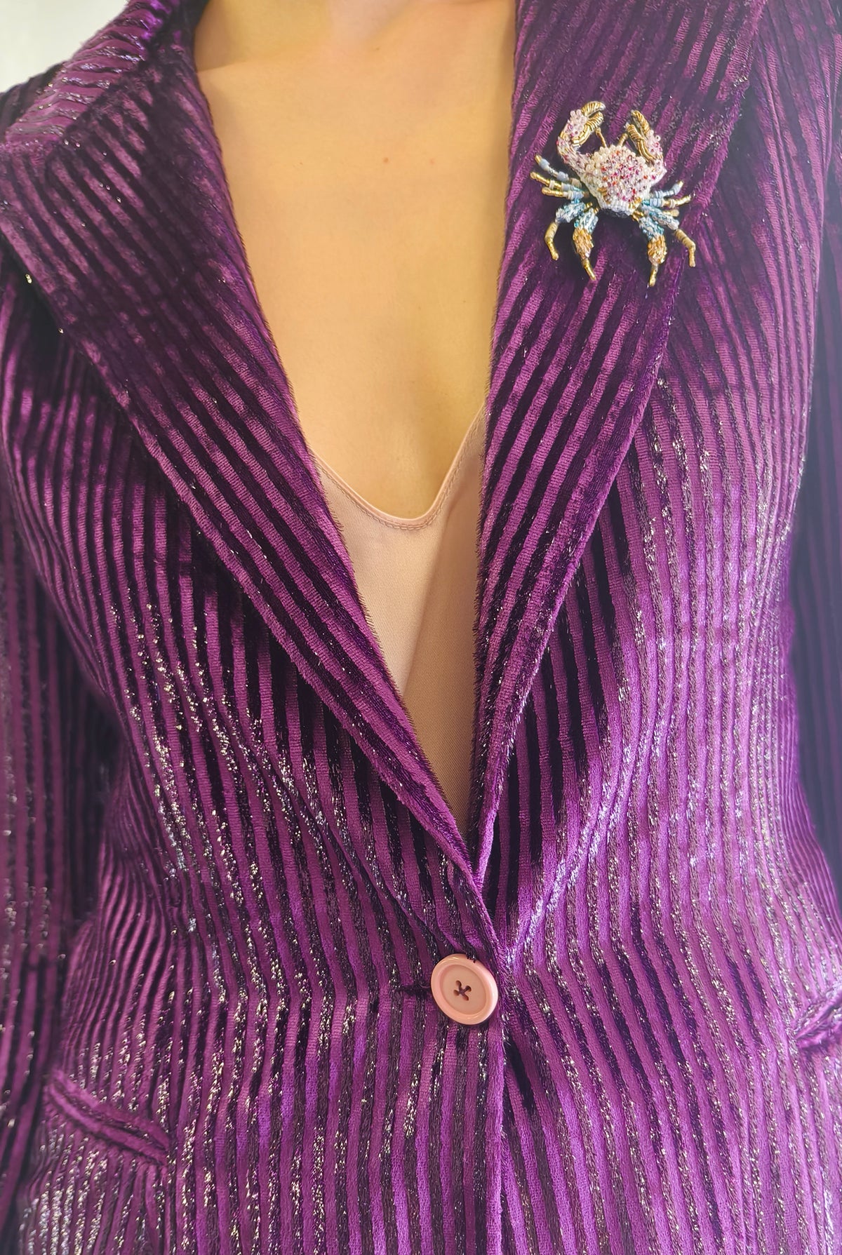Purple Blazer