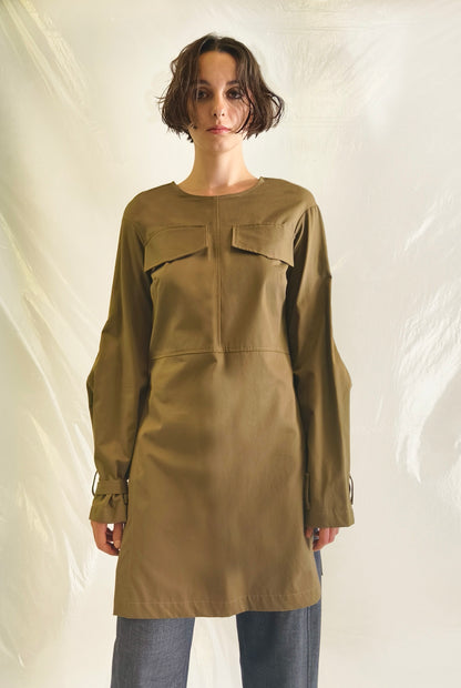 Army Maxi Blouse