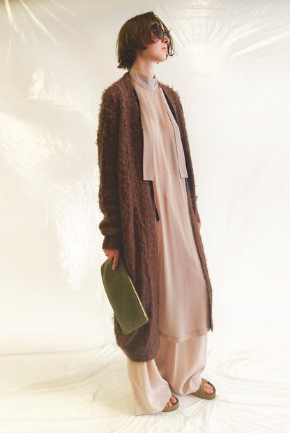 Cardigan Bouclè Brown