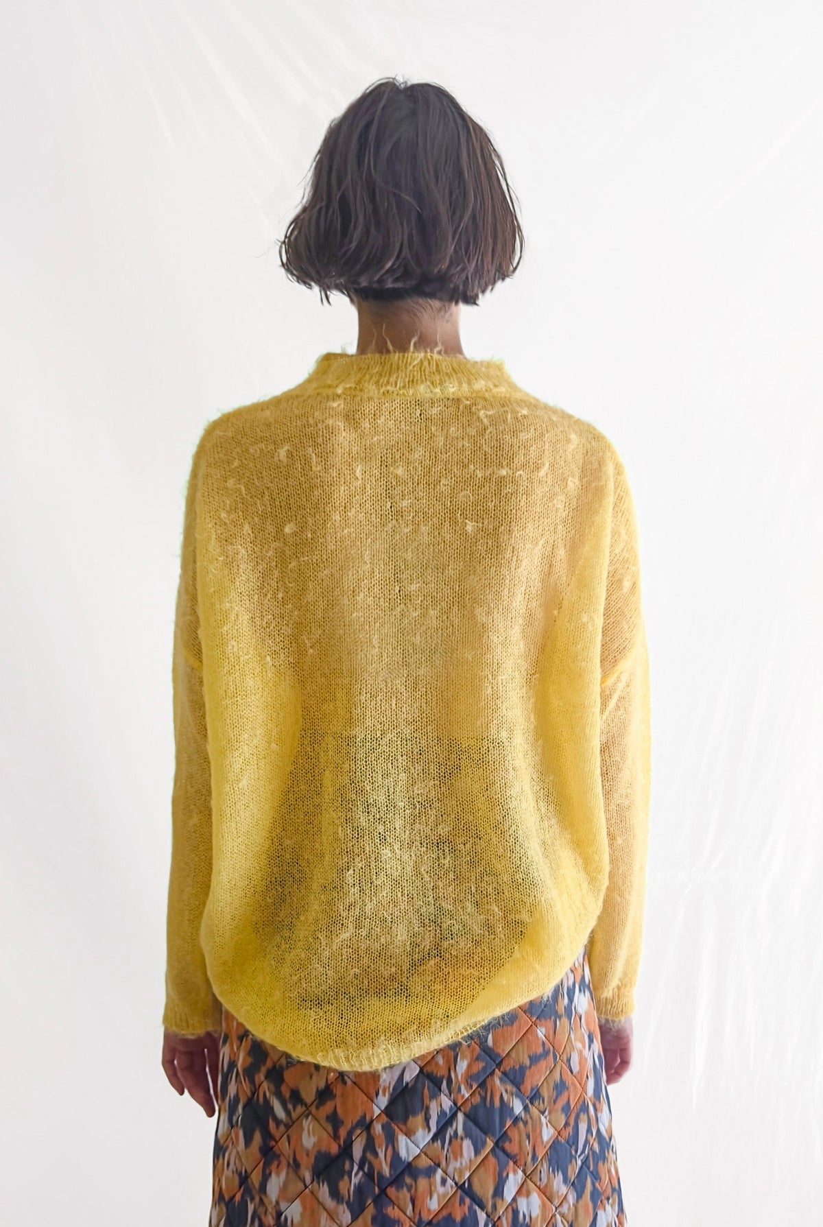 Tricot Bouclè Yellow