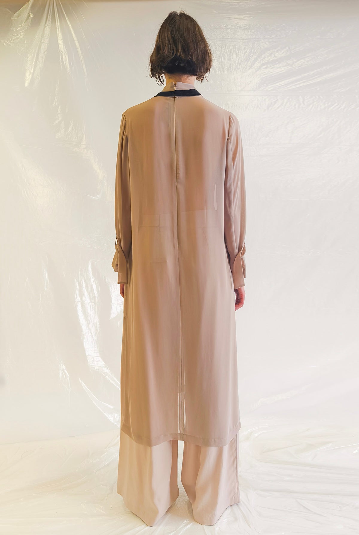 Georgette Dress Sand