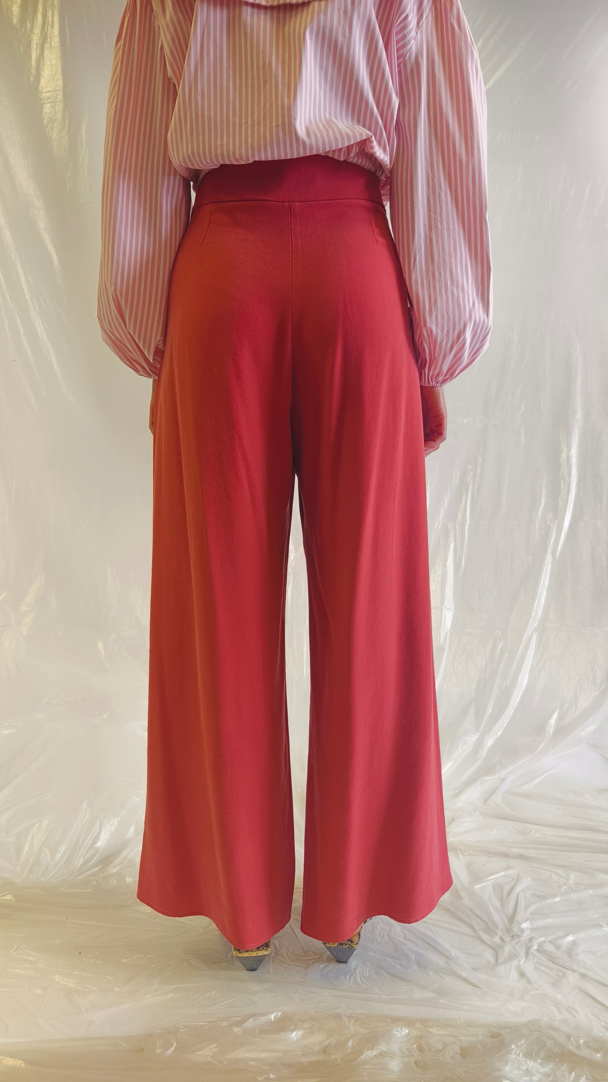 Pantalone Wide leg Rossi