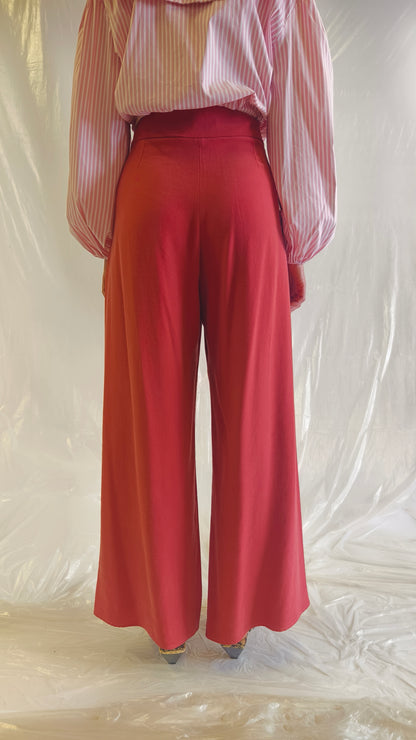 Pantalone Wide leg Rossi