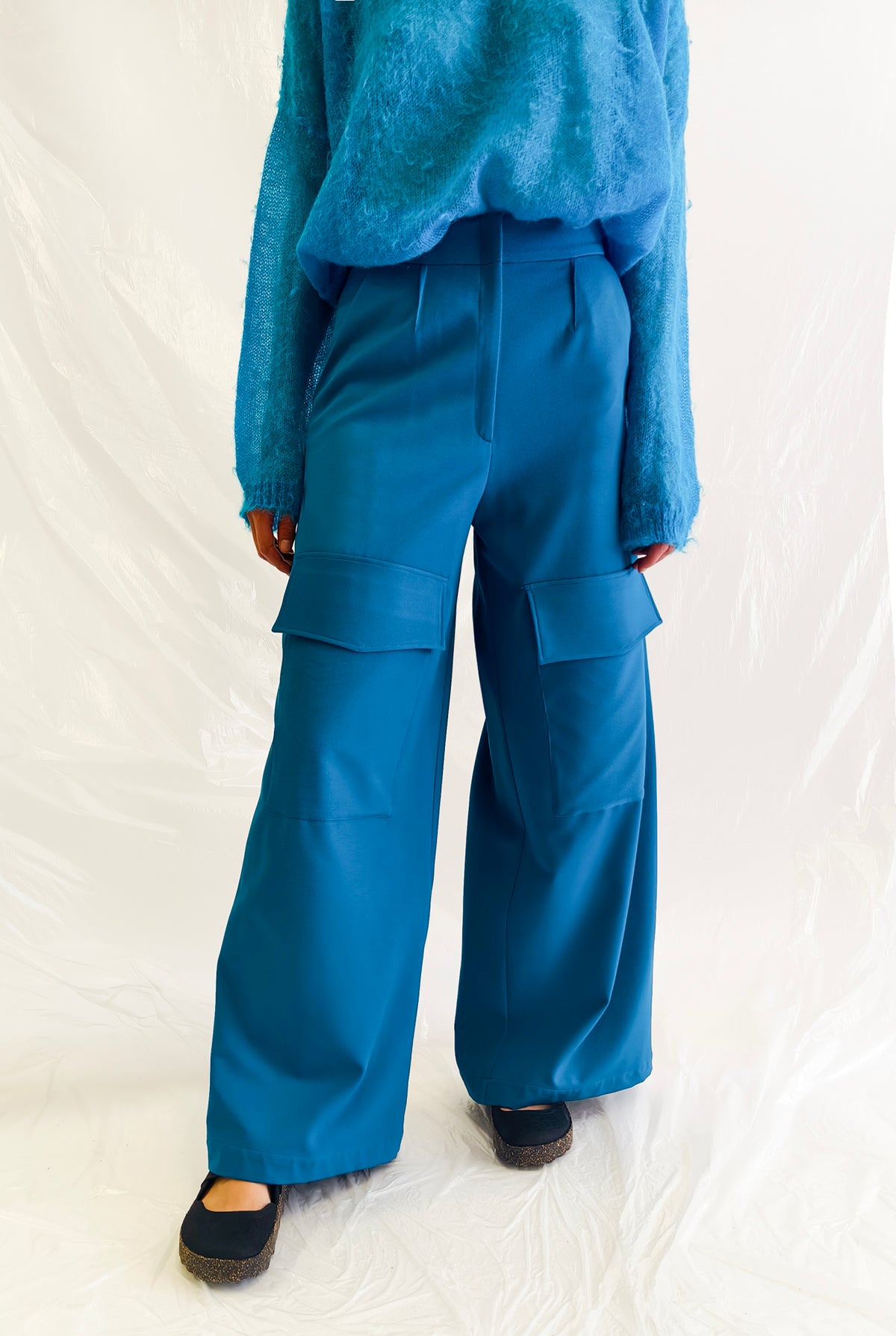 Pantalone azzurro