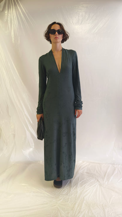 Green Long Dress