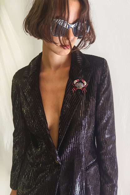 Velvet Black Blazer