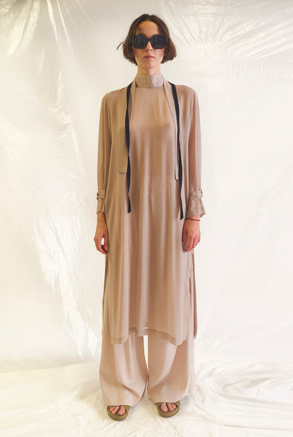 Georgette Dress Sand