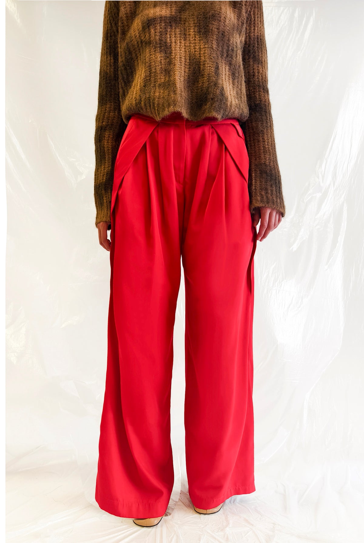 Wide Leg Red
