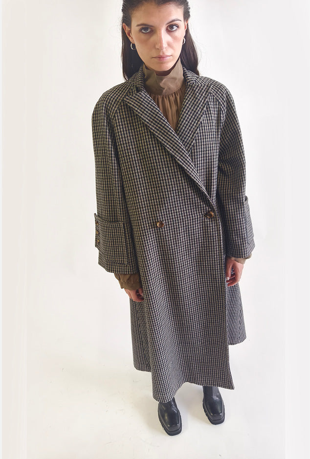 Trench Pied-de-Poule