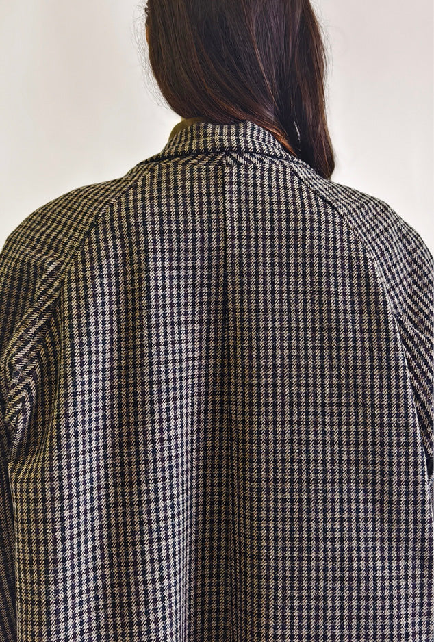Trench Pied-de-Poule
