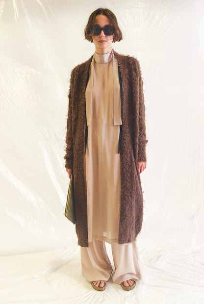 Cardigan Bouclè Brown