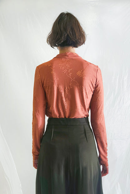 T-shirt draped