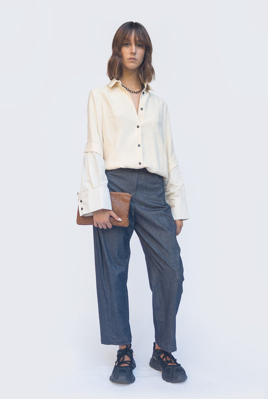Camicia Bifabric