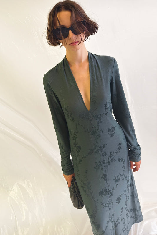 Green Long Dress