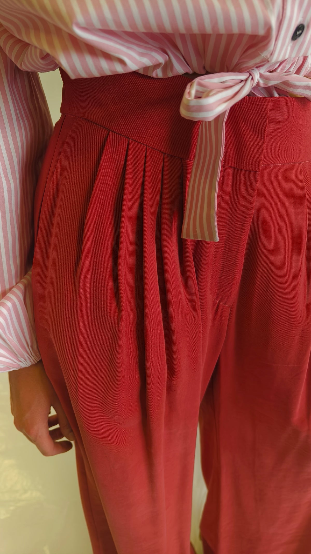 Pantalone Wide leg Rossi