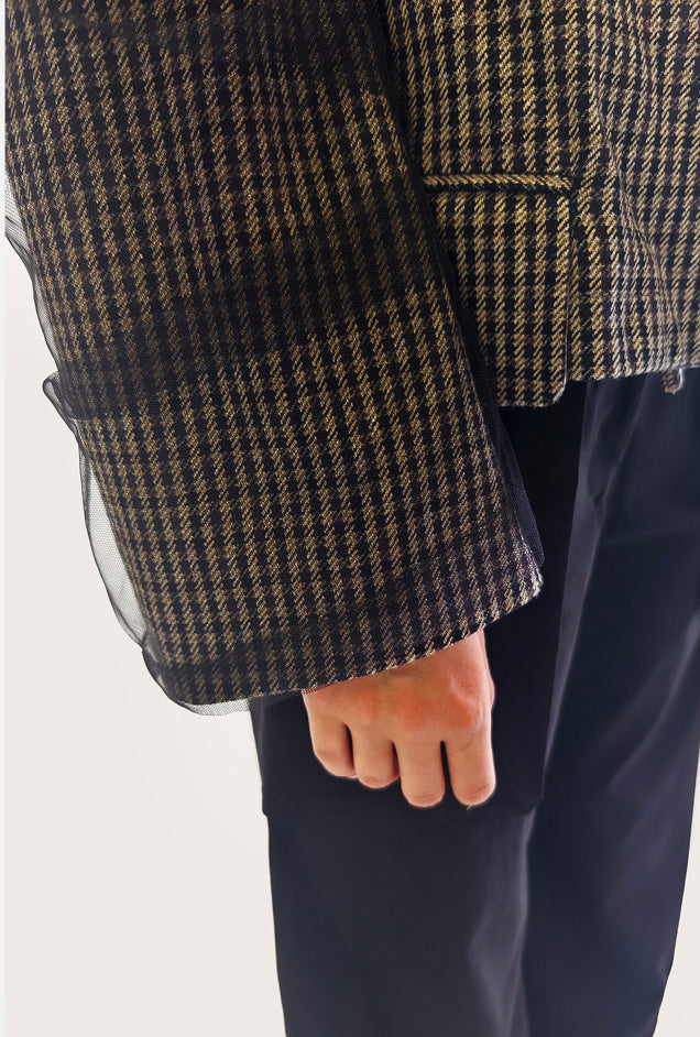 Pied-de-Poule Blazer
