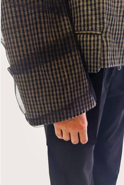 Pied-de-Poule Blazer