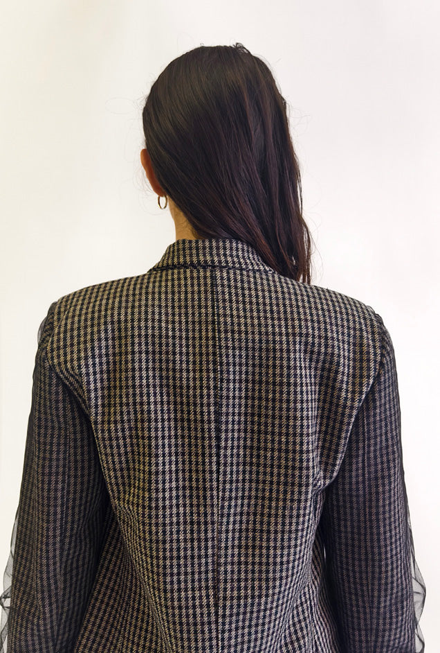 Pied-de-Poule Blazer