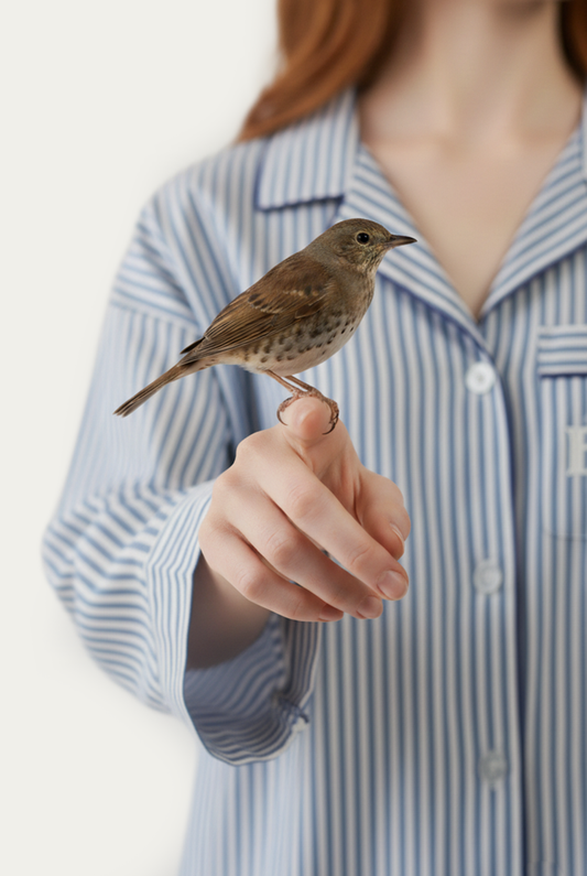 Stripes pijamas blue