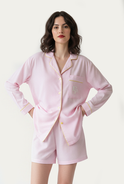 Tris Stripes pijamas pink