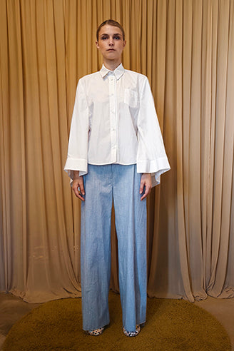 Camicia in popeline di cotone