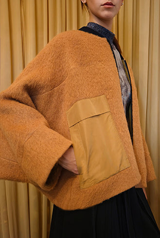 Bomber in velour