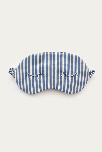 MoonWhisper - mascherina ricamata blue