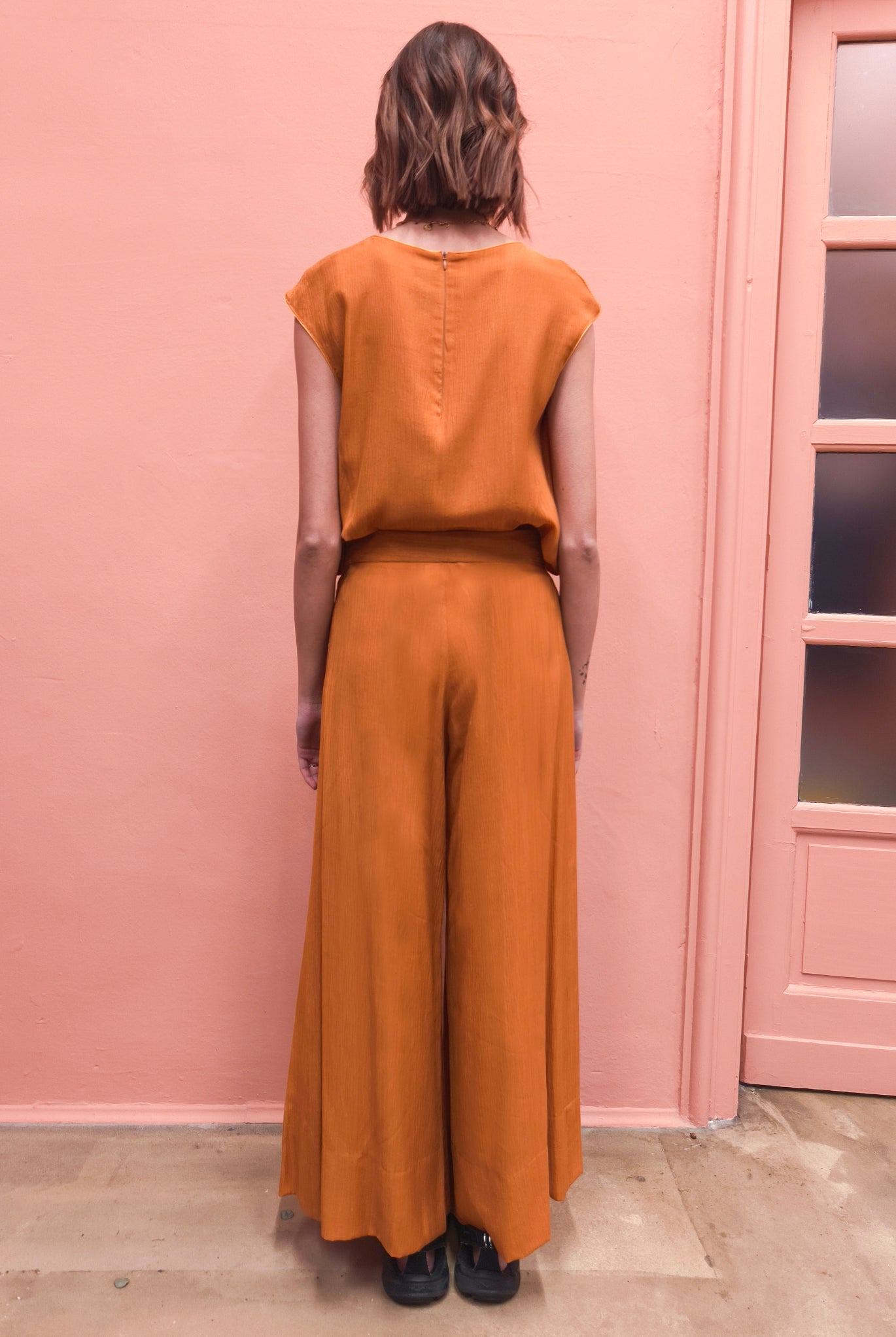 Orange Pants
