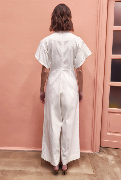 White Jumpsuite