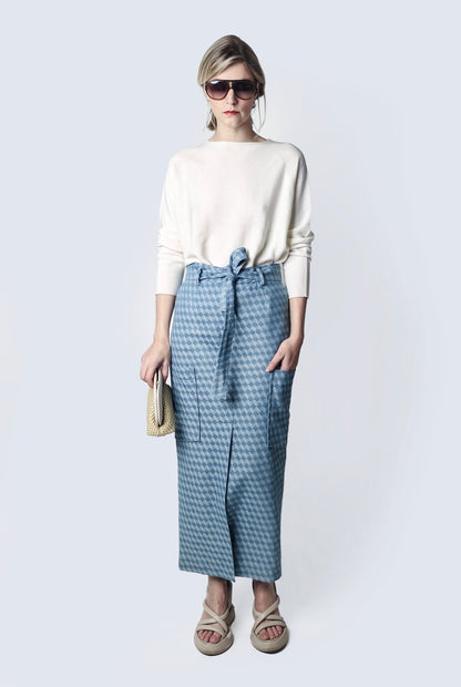 Gonna Geometric Denim