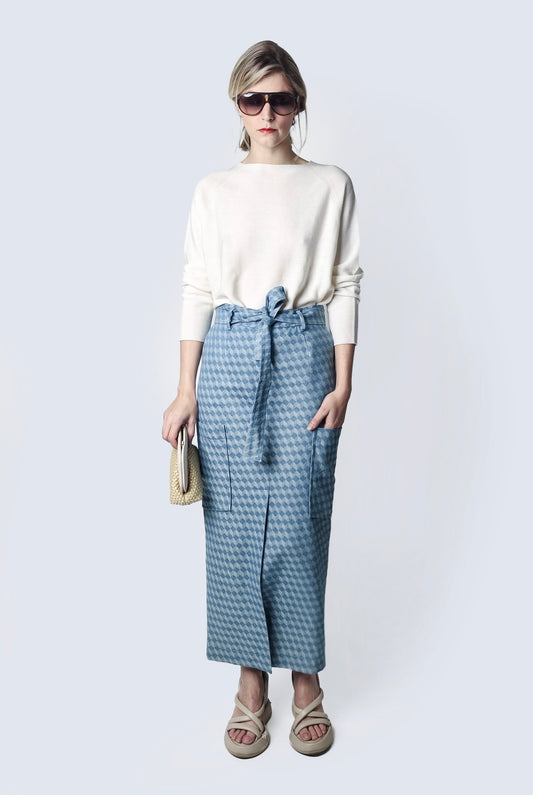 Gonna Geometric Denim