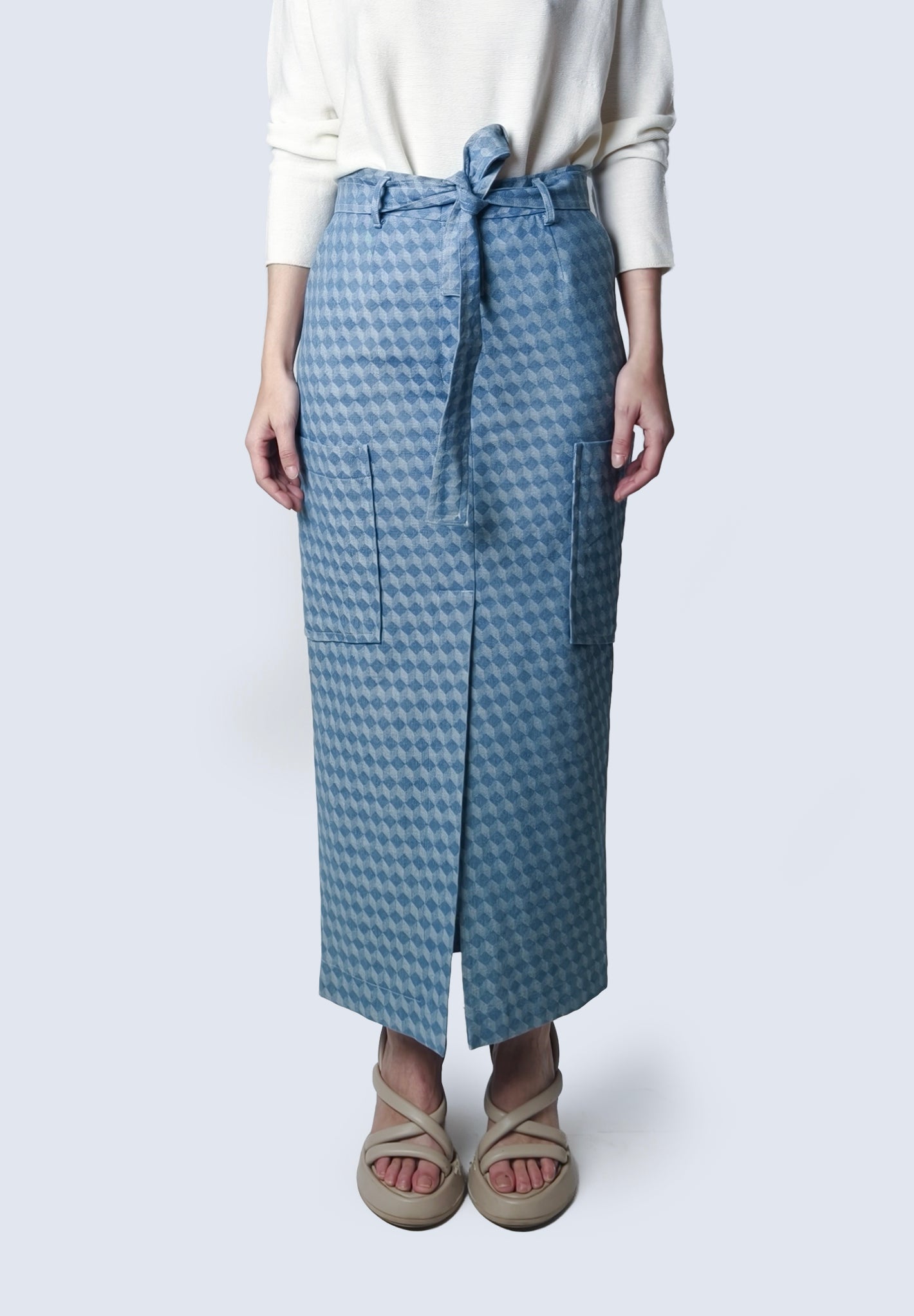 Gonna Geometric Denim