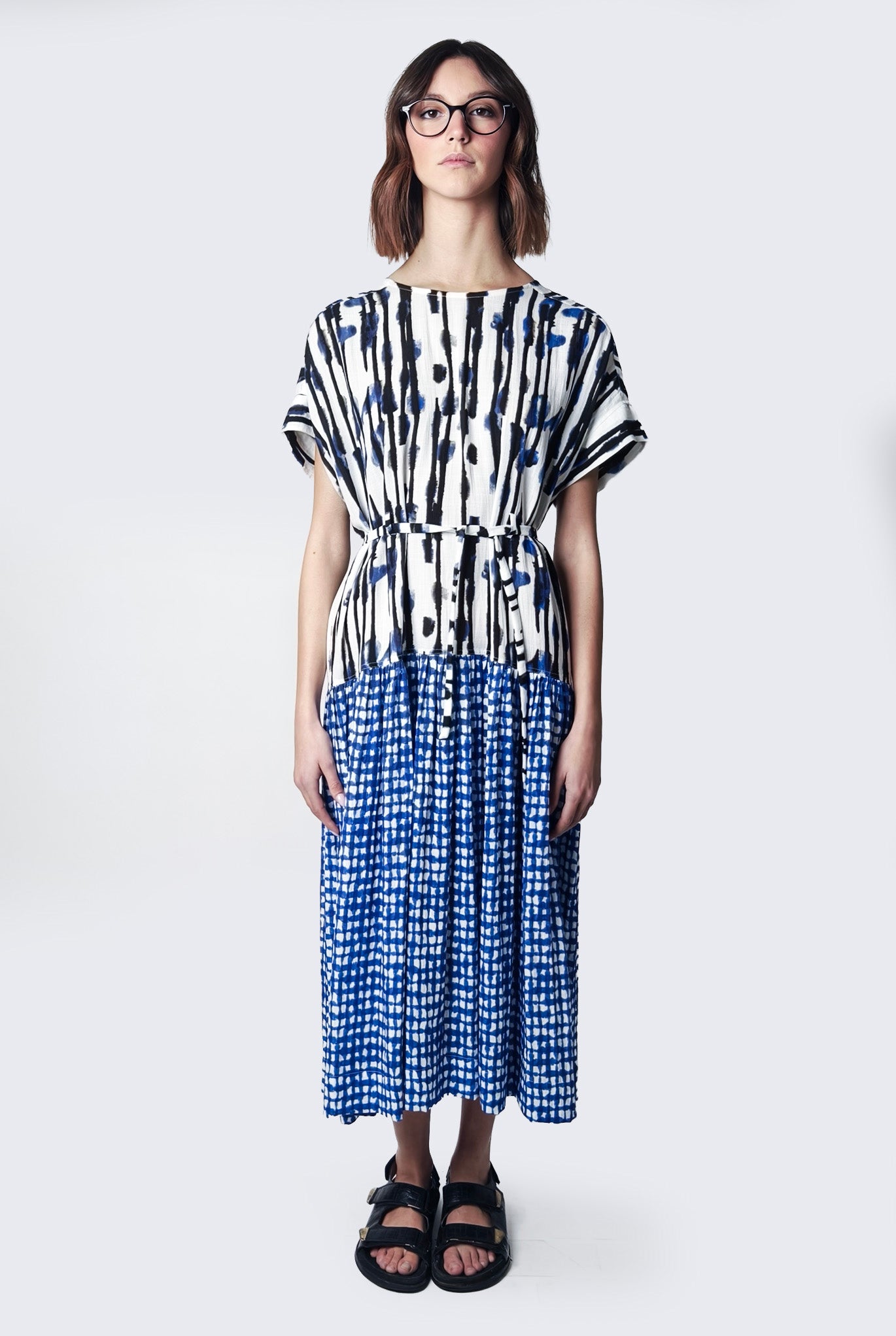 Double Print Dress