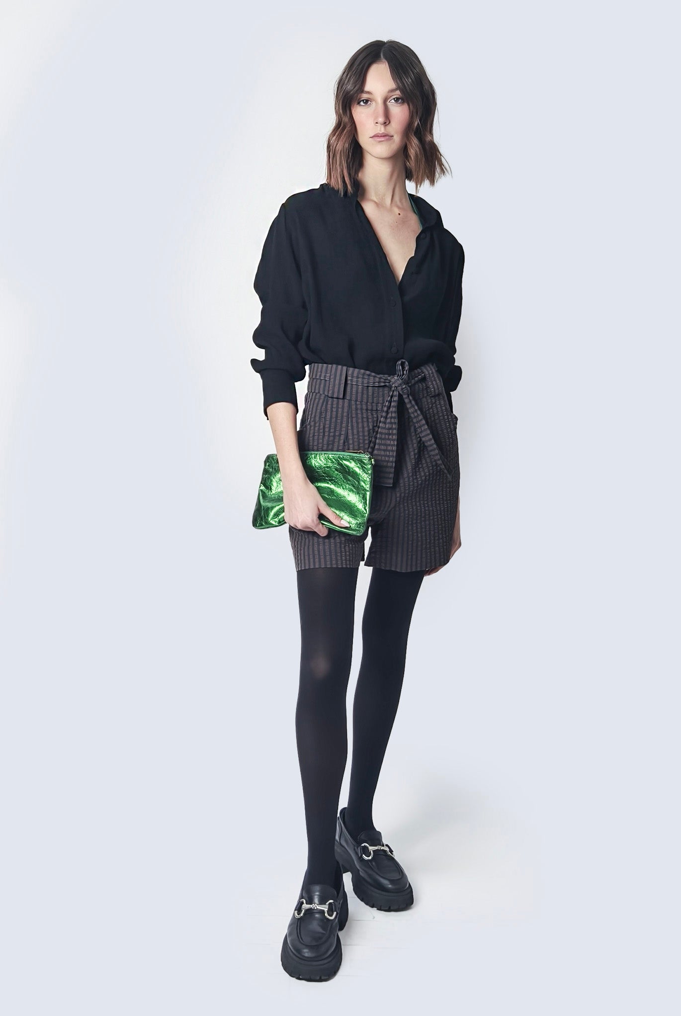 Shorts brown/black