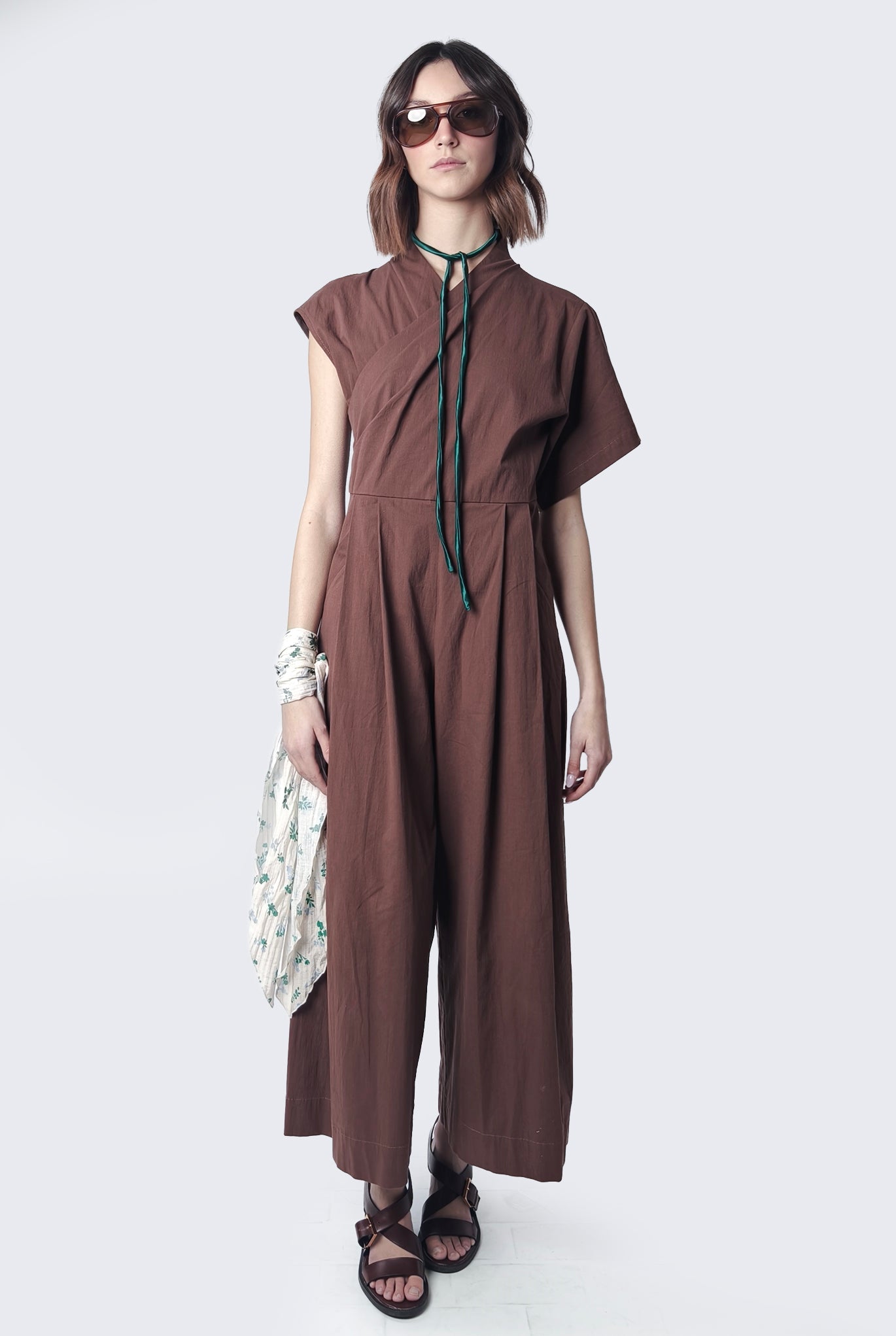 Brown Jumpsuit