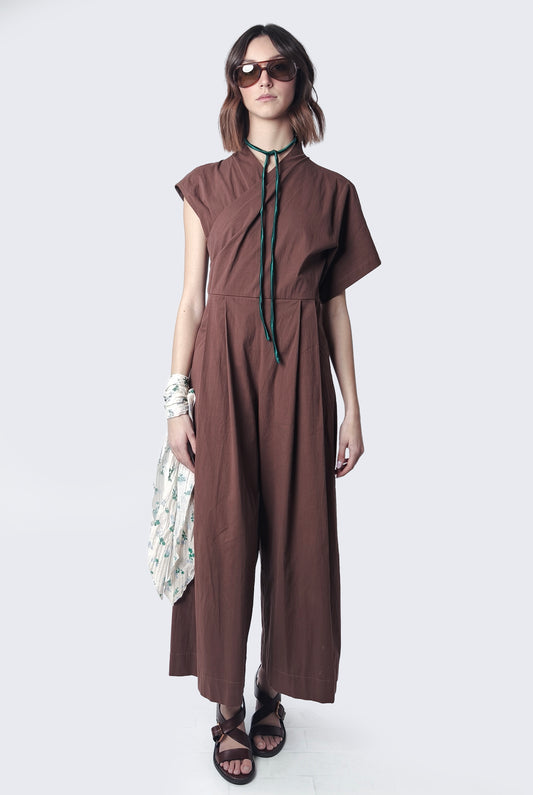 Brown Jumpsuit