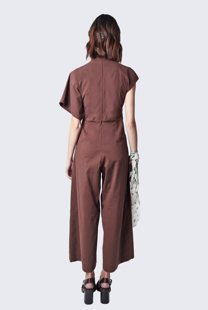 Brown Jumpsuit
