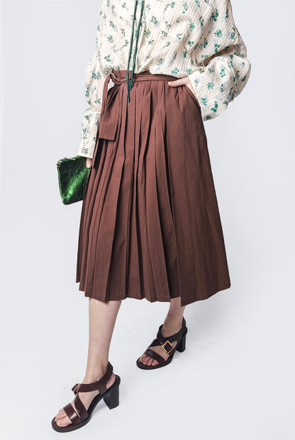 Brown Skirt