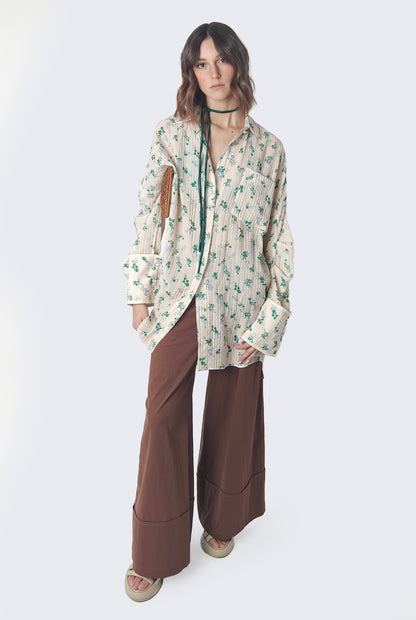 Shirt Flowers Oversize