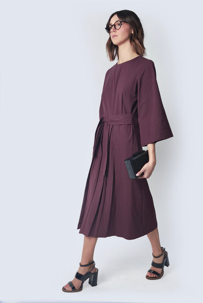 Burgundy Dress